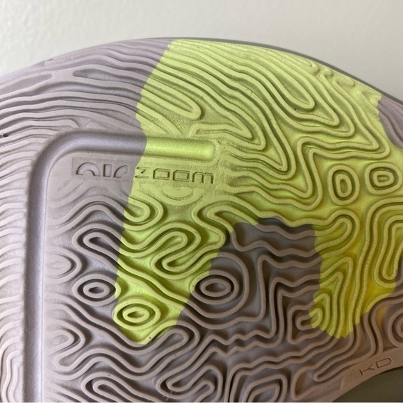 Nike KD Trey 5 X Basketball Shoes DD9538-012 Gray Lilac Volt Men Sz‎ 7 Women 8.5 main image 7